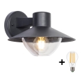 BRILAGI -  Utomhus Väggbelysning VEERLE 1xE27/60W/230V IP44