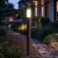 BRILAGI - Utomhuslampa ELIA 1xE27/20W/230V IP44 100 cm antracit