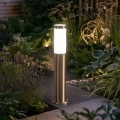 BRILAGI - Utomhuslampa ELIA 1xE27/20W/230V IP44 50 cm matt krom