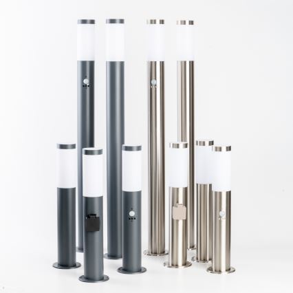 BRILAGI - Utomhuslampa ELIA 1xE27/20W/230V IP44 50 cm matt krom
