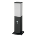 Brilagi - Utomhuslampa med rörelsesensor 1xE27/15W/230V 40 cm IP44 svart