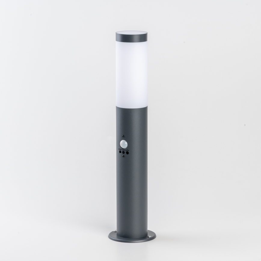 BRILAGI - Utomhuslampa med rörelsesensor ELIA 1xE27/20W/230V IP44 50 cm antracit