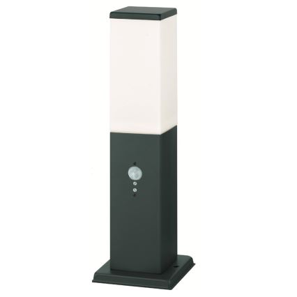 Brilagi - Utomhuslampa med sensor NOVA 1xE27/15W/230V 40 cm IP44 antracit