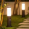 Brilagi - Utomhuslampa med sensor NOVA 1xE27/15W/230V 40 cm IP44 svart