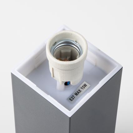 BRILAGI - Utomhuslampa NOVA 1xE27/15W/230V 40 cm IP44 antracit