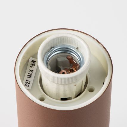 Brilagi - Utomhuslampa NOVA 1xE27/15W/230V 40 cm IP44 brun