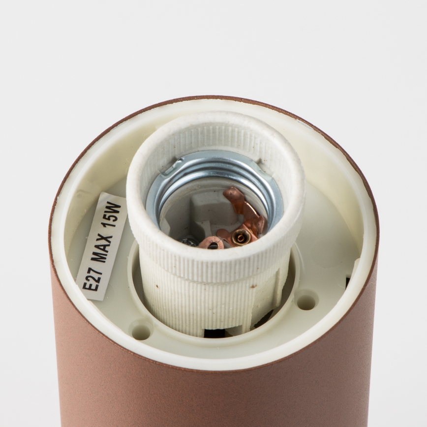 Brilagi - Utomhuslampa NOVA 1xE27/15W/230V 40 cm IP44 brun