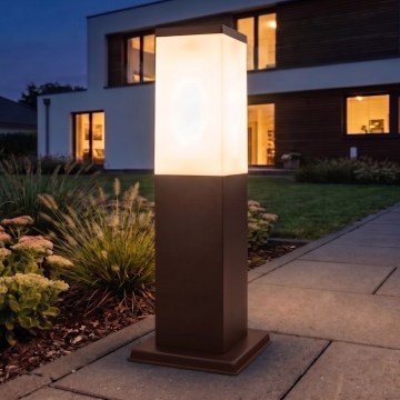 Brilagi - Utomhuslampa NOVA 1xE27/15W/230V 40 cm IP44 brun