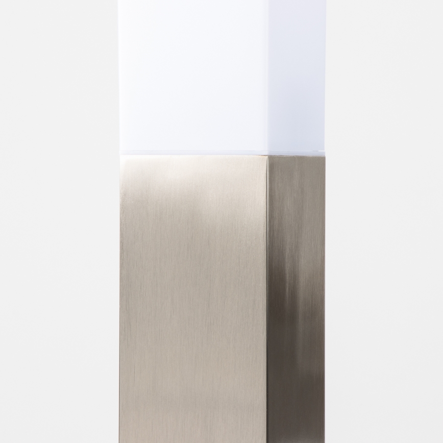 BRILAGI - Utomhuslampa NOVA 1xE27/15W/230V 40 cm IP44 mattkrom
