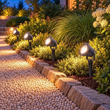 BRILAGI - Utomhuslampa TERRA 1xGU10/50W/230V IP65 antracit