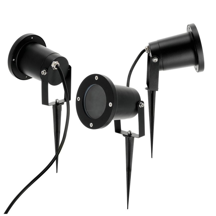 BRILAGI - Utomhuslampa TERRA 1xGU10/50W/230V IP65 svart