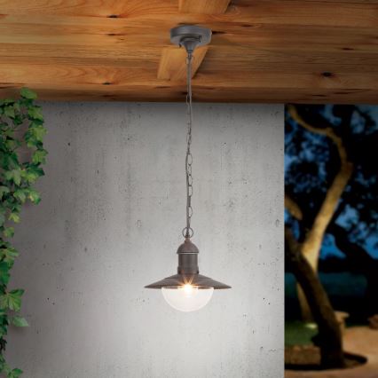 Brilagi - Utomhuspendel MOLDE 1xE27/60W IP44 svart