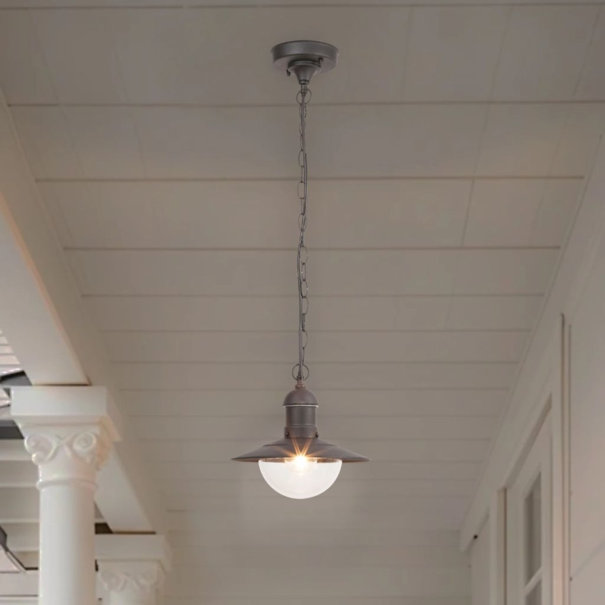 Brilagi - Utomhuspendel MOLDE 1xE27/60W IP44 svart