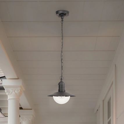 Brilagi - Utomhuspendel MOLDE 1xE27/60W IP44 svart