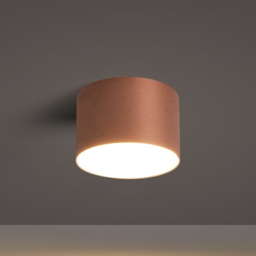 BRILAGI - Utomhustaklampa FORIS LED/9W/230V Ø 9 cm bronsfärgad IP44