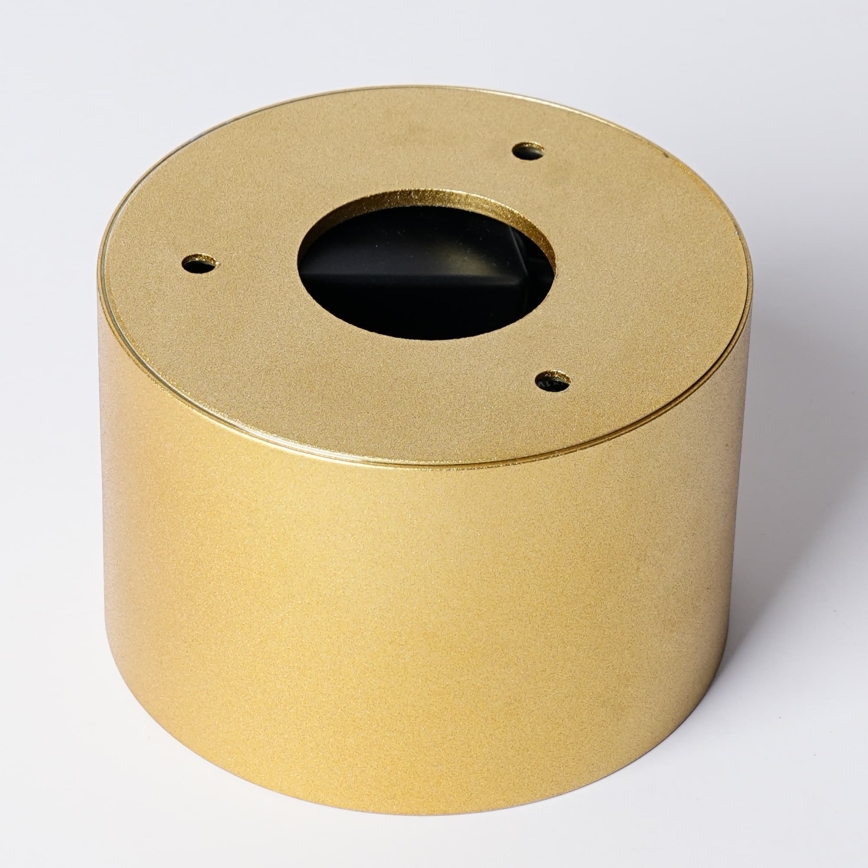 BRILAGI - Utomhustaklampa FORIS LED/9W/230V Ø 9 cm guld IP44