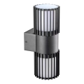 BRILAGI - Utomhusvägglampa ARMOR 2xGU10/35W/230V IP44 antracit