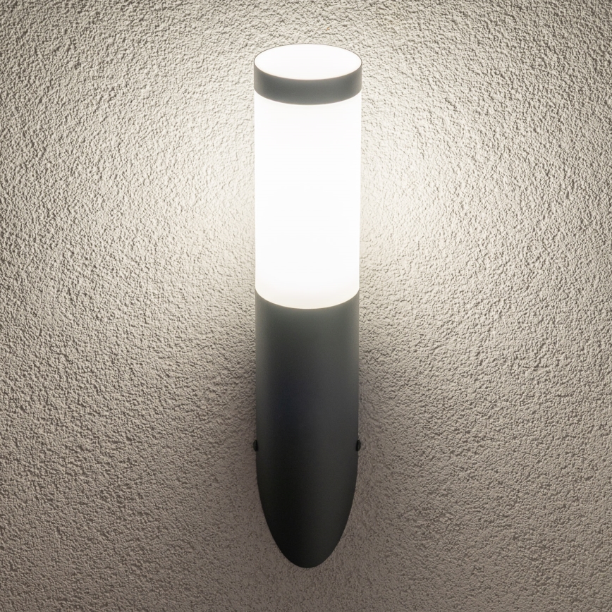 BRILAGI - Utomhusvägglampa ELIA 1xE27/20W/230V IP44 antracitgrå