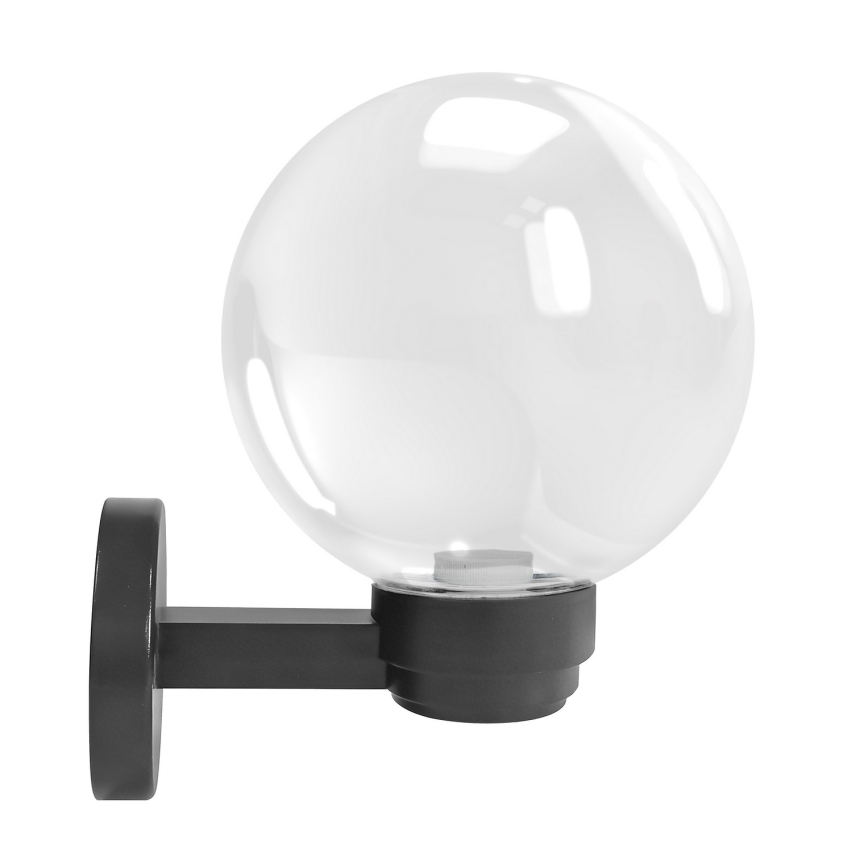 Brilagi - Utomhusvägglampa HARBOR 1xE27/40W/230V IP33 antracit/klar