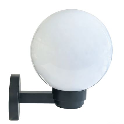 Brilagi - Utomhusvägglampa HARBOR 1xE27/40W/230V IP33 antracit/vit