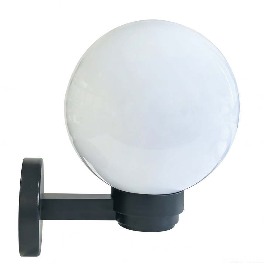 Brilagi - Utomhusvägglampa HARBOR 1xE27/40W/230V IP33 antracit/vit