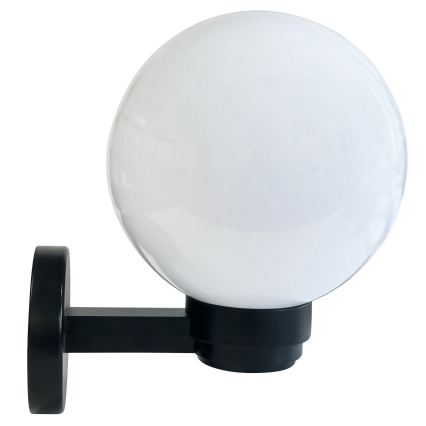 Brilagi - Utomhusvägglampa HARBOR 1xE27/40W/230V IP33 svart/vit
