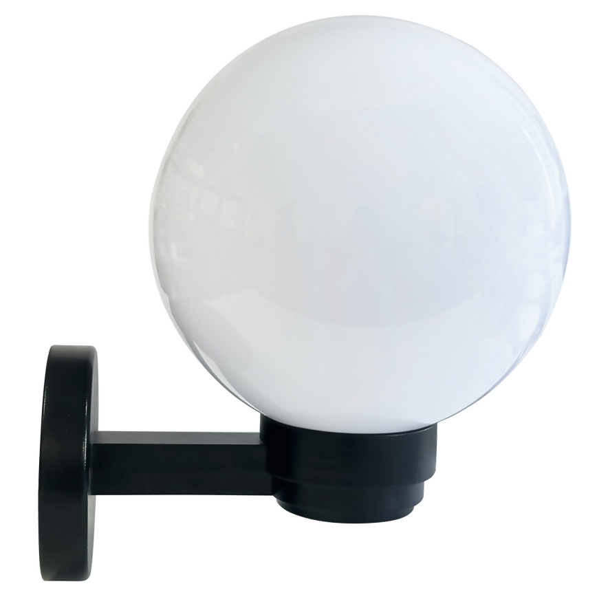 Brilagi - Utomhusvägglampa HARBOR 1xE27/40W/230V IP33 svart/vit