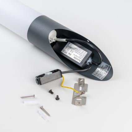 BRILAGI - ELIA utomhusvägglampa med rörelsesensor 1xE27/20W/230V IP44 antracit
