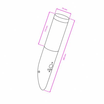 BRILAGI - ELIA utomhusvägglampa med rörelsesensor 1xE27/20W/230V IP44 antracit