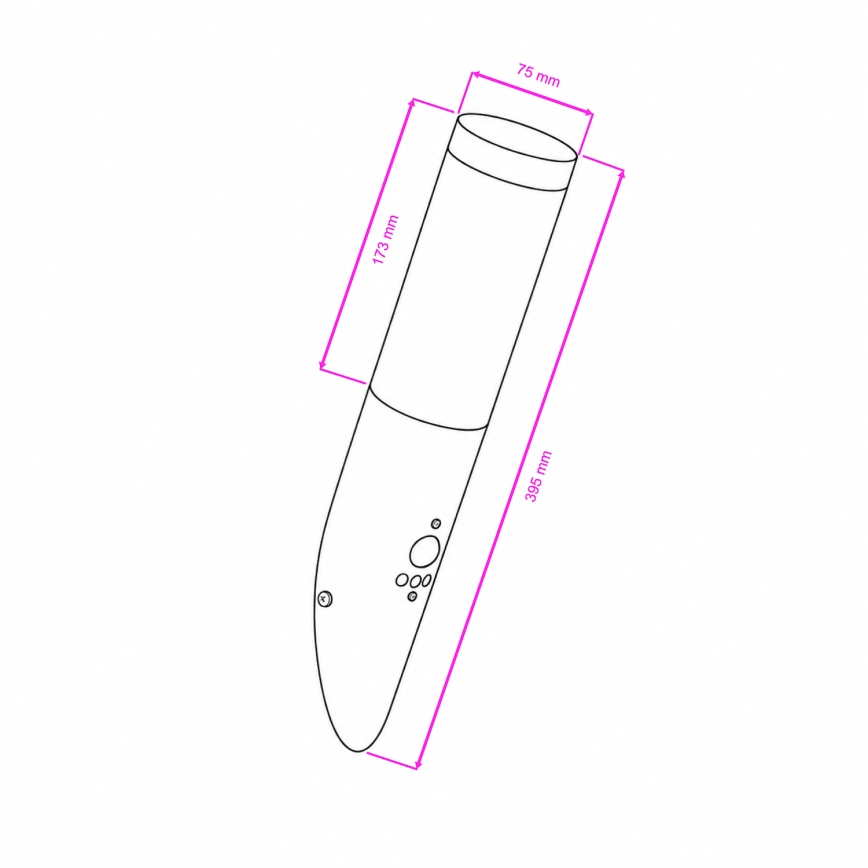 BRILAGI - ELIA utomhusvägglampa med rörelsesensor 1xE27/20W/230V IP44 antracit