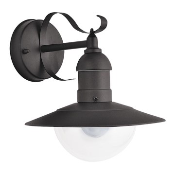 Brilagi - Utomhusvägglampa MOLDE 1xE27/60W/230V IP44 svart