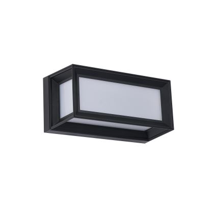 Brilagi - Utomhusvägglampa PARKER 1xE27/60W/230V svart IP44