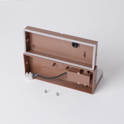 Brilagi - Utomhusvägglampa TESSI LED/10W/230V, brun, IP54