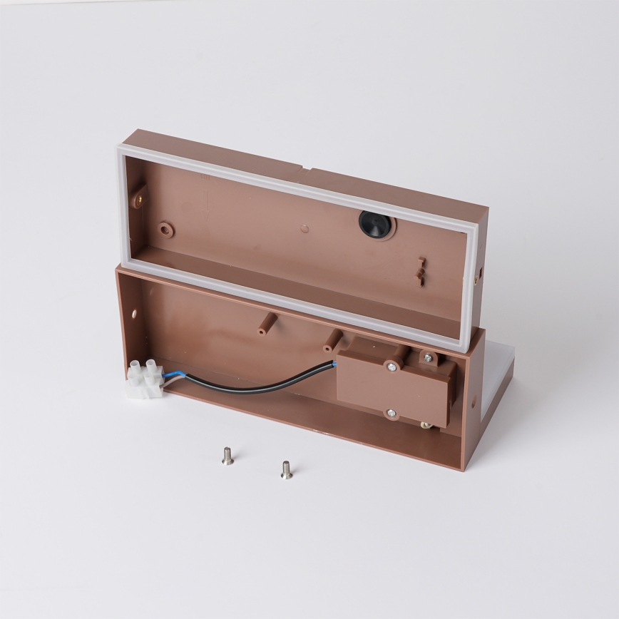 Brilagi - Utomhusvägglampa TESSI LED/10W/230V, brun, IP54