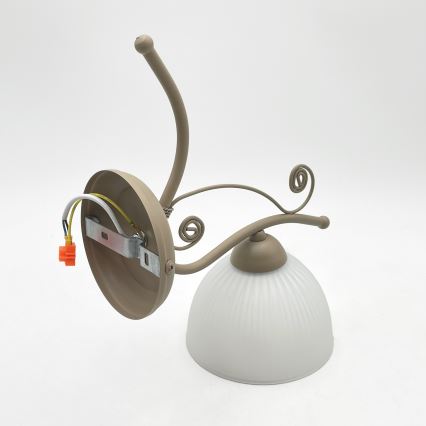 Brilagi - Vägglampa ANTICO MODERN 1xE27/60W/230V beige