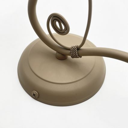 Brilagi - Vägglampa ANTICO MODERN 1xE27/60W/230V beige