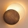 Brilagi - Vägglampa CIRCLES 1xE27/60W/230V Ø 35 cm krämvit/brun