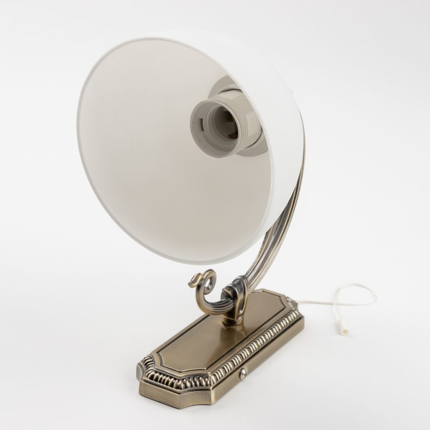 Brilagi - Vägglampa CLASSIC 1xE27/60W/230V mässing