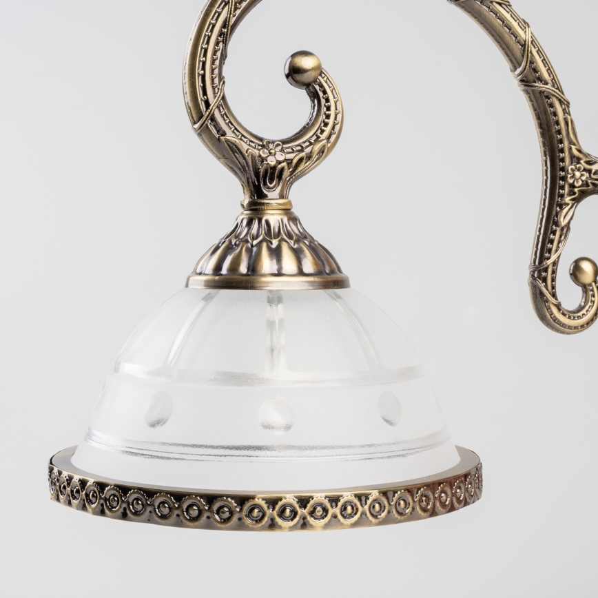 BRILAGI - Vägglampa CLASSIC 1xE27/60W/230V mässing