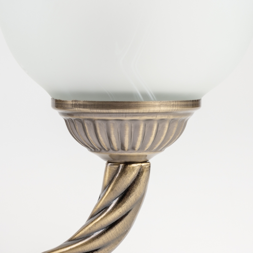 BRILAGI - Vägglampa CLASSIC 2xE14/10W/230V mässing
