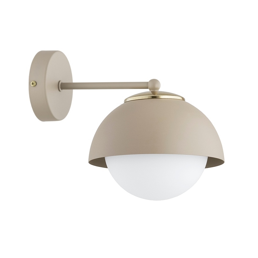 Brilagi - Vägglampa COSMO 1xE27/60W/230V beige/guld