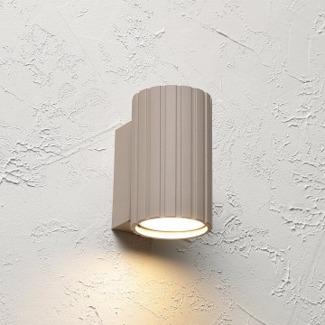Brilagi - Vägglampa CRISPINA 1xGU10/10W/230V 10 cm beige