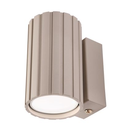 Brilagi - Vägglampa CRISPINA 1xGU10/10W/230V 10 cm beige