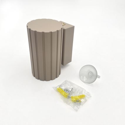 Brilagi - Vägglampa CRISPINA 1xGU10/10W/230V 10 cm beige