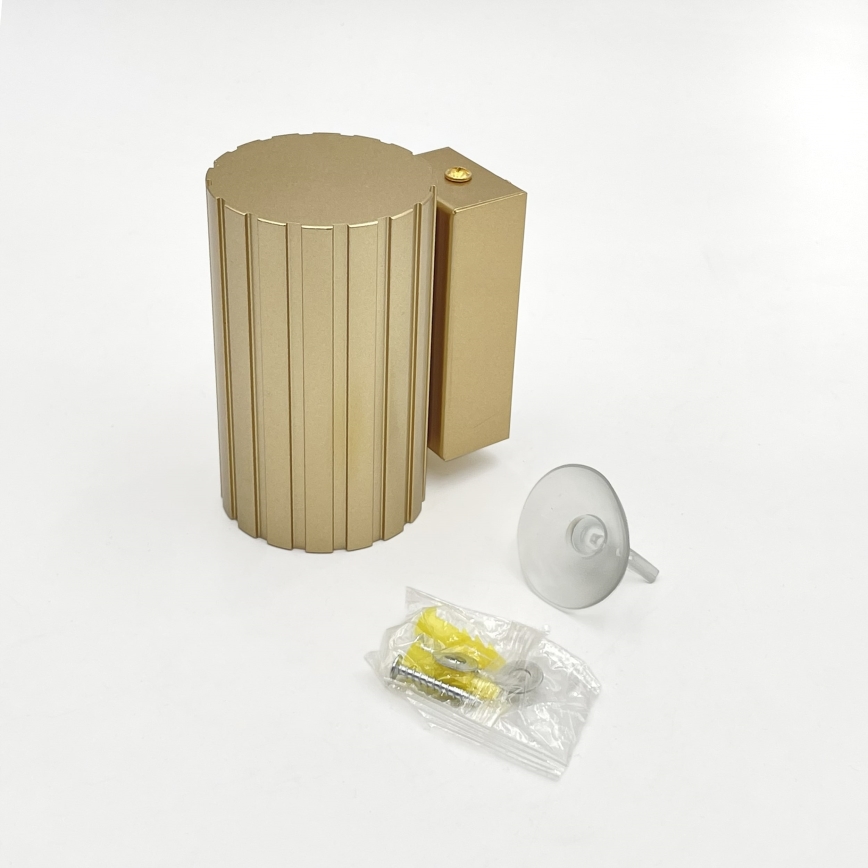 Brilagi - Vägglampa CRISPINA 1xGU10/10W/230V 10 cm guld