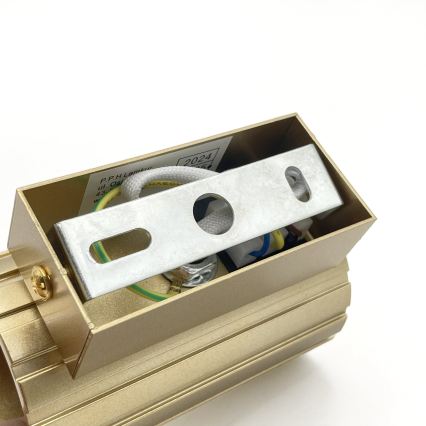 Brilagi - Vägglampa CRISPINA 1xGU10/10W/230V 10 cm guld