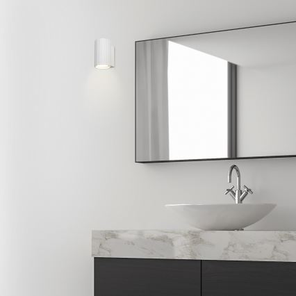 Brilagi - Vägglampa CRISPINA 1xGU10/10W/230V 10 cm vit