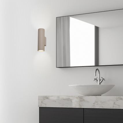 Brilagi - Vägglampa CRISPINA 2xGU10/10W/230V 20 cm beige