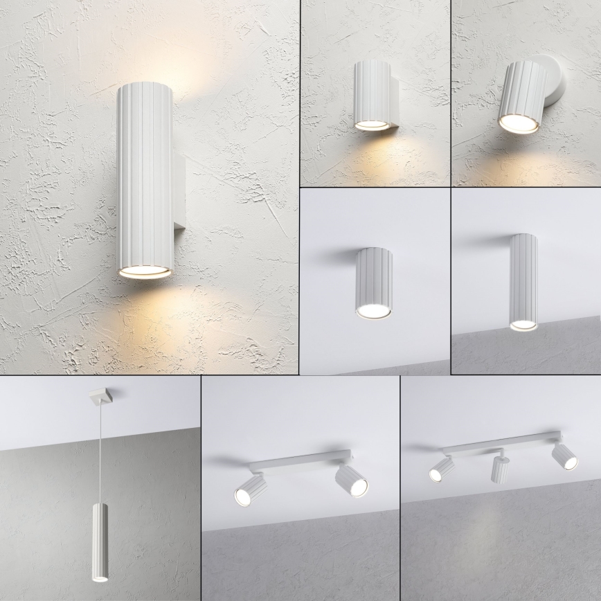 Brilagi - Vägglampa CRISPINA 2xGU10/10W/230V 20 cm vit