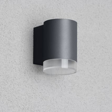 Brilagi - Vägglampa för utomhusbruk MATERA 1xGU10/30W/230V antracit IP54